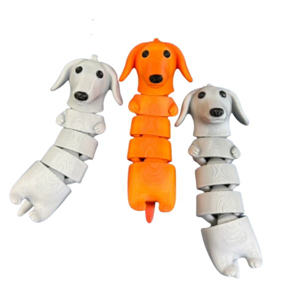Flexi teckel Flexibele fidget teckel
