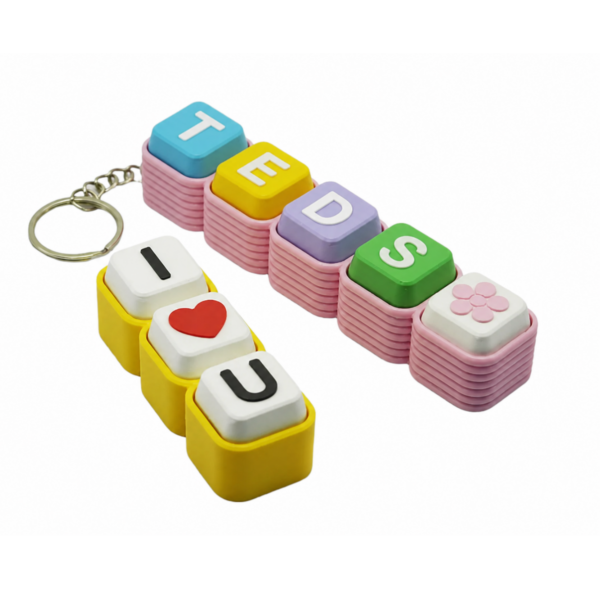 Naamclicker Naam clicker sleutelhanger