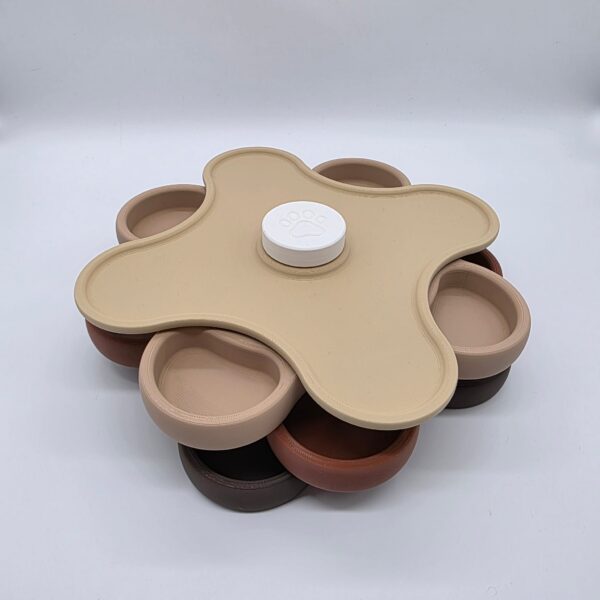 PRE MADE: Puzzel Wervelwind beige