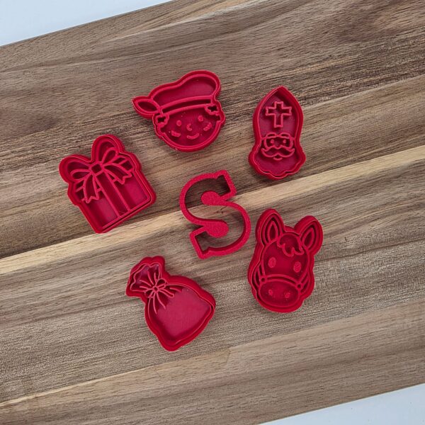 Sinterklaas cookie cutters
