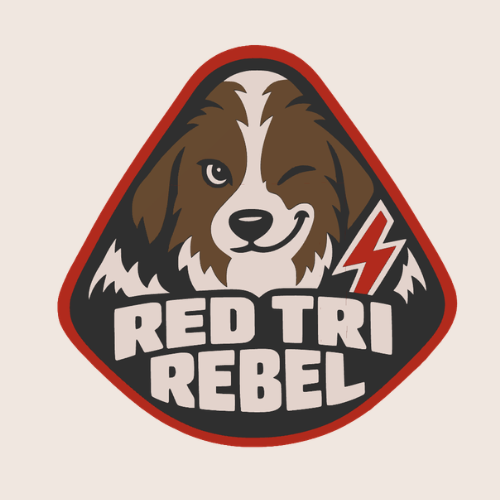 Muilkorf tag - Red tri rebel