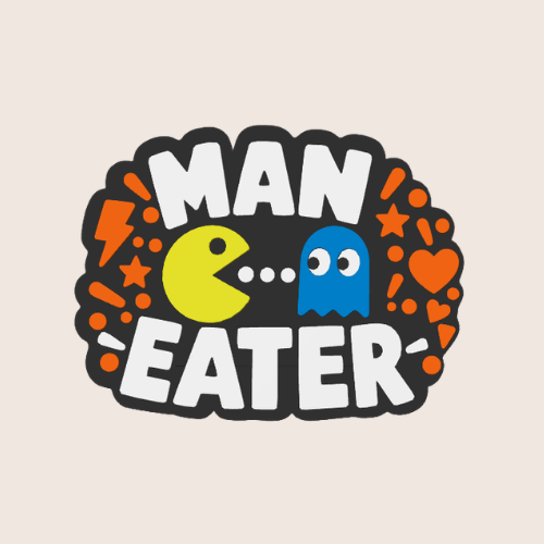 Muilkorf tag - Man eater