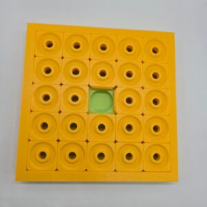 b14a9b3f-bfb2-4335-8aee-8b8096d2c5f6 PRE MADE: Donut party geel/groen