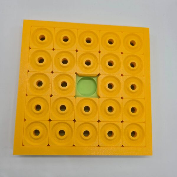 PRE MADE: Donut party geel/groen