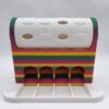 PRE MADE: Paw Spin regenboog/wit