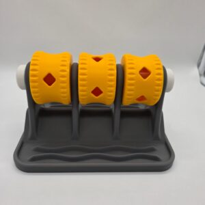 PRE MADE: Jackpot spinner donkergrijs/geel