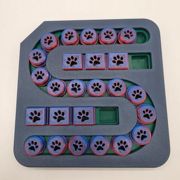 bcbf13af-2d21-485d-bdfa-f790bce4978d PRE MADE: snuffelpad groen/grijs/blauw/rood